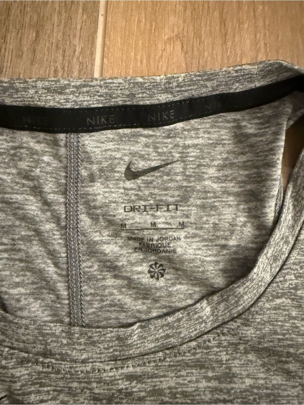 Nike Gray Racerback Dri-FIT Tank - Picture 3 of 3